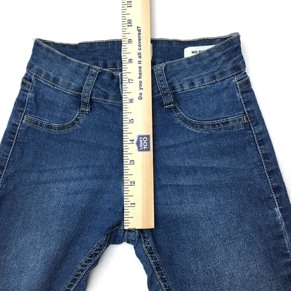 Cotton On Women's Jeans Mid Rise Jegging Stretchy size 0 length 28